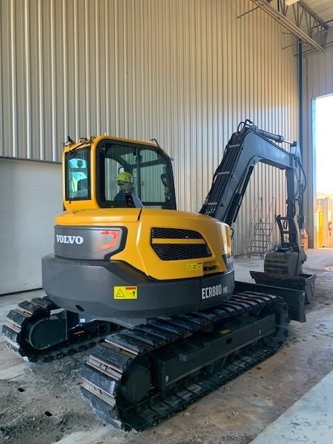 Volvo ECR88 compact excavator